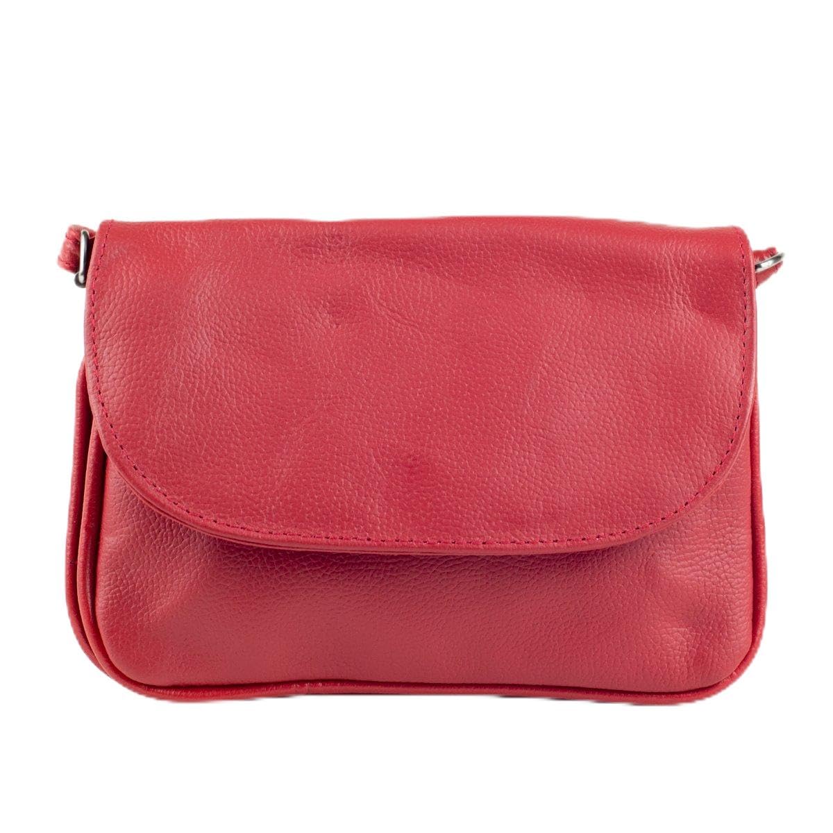 Stylish Leather Mini Crossbody Clutch Bag for Women - Fashionable Small Handbag Purse - Perfect for Evening Parties, Date Nights & Daily Essentials