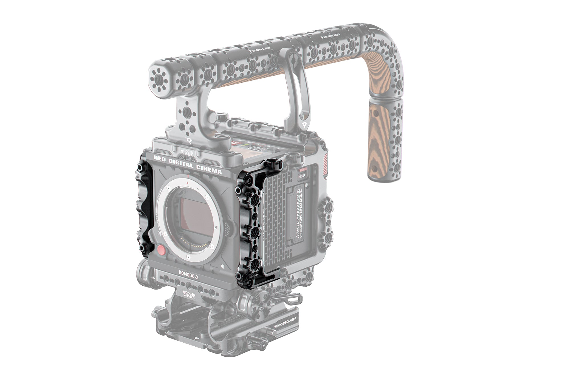 RED® KOMODO® & KOMODO X™ Side Rails - Durable Camera Cage Accessories for Professional Filmmaking & Vlogging