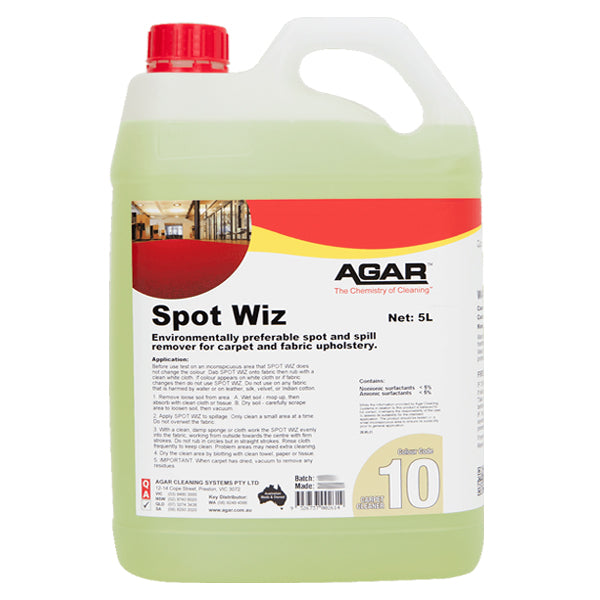 Agar Spot Wiz Carpet Stain Remover - Eco-Friendly & Powerful Cleaning Solution for Pet Stains, Spills & Tough Carpet Stains | Perfect for Homes with Kids & Pets