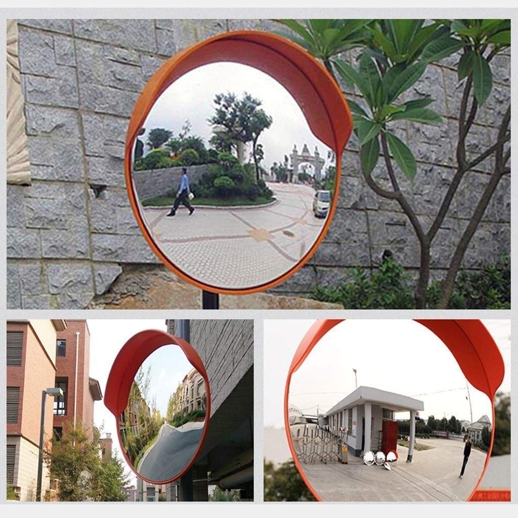 75CM Round Convex Security Mirror for Hospitals, Malls & Corridors - Wide Angle Traffic & Theft Prevention Safety Mirror (Ideal for Blind Spots & High Traffic Areas)