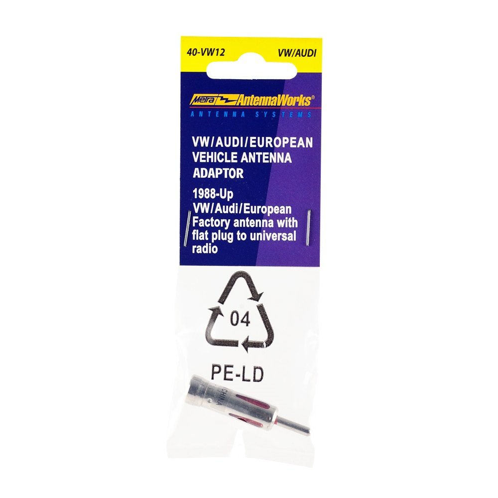Metra 70-9401 Radio Wiring Harness & Antenna Adapter for 1988-2005 Audi BMW Mercedes VW Vehicles - Compatible with M B/L R/Sprinter 94-Up & 40-VW12 - Easy Aftermarket Radio Installation for Car Audio Upgrade