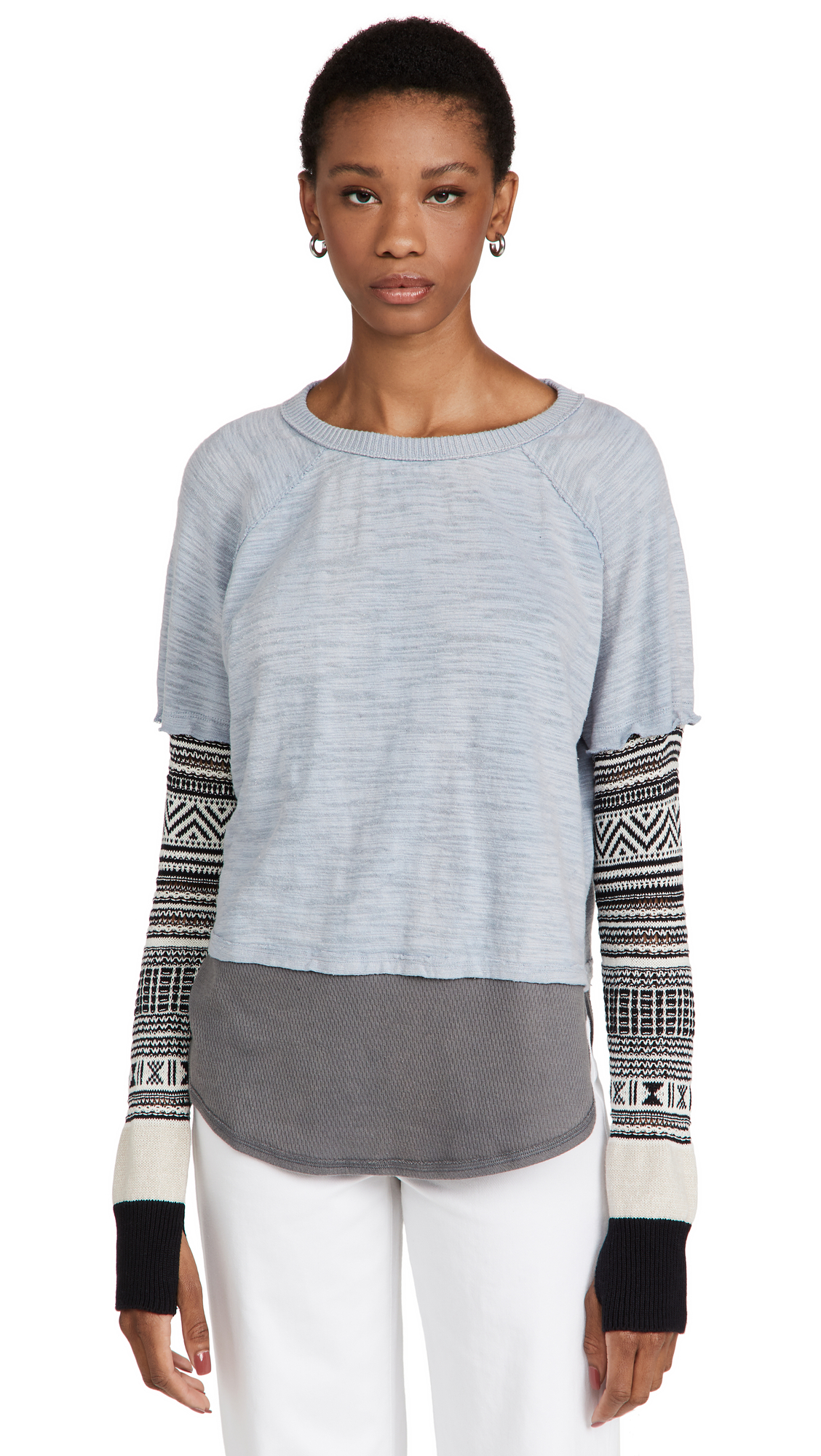 Free People Women's Jordan Tee - Soft Cotton Short Sleeve T-Shirt for Casual Wear & Everyday Outfits | Perfect for Layering, Weekend Errands & Coffee Dates