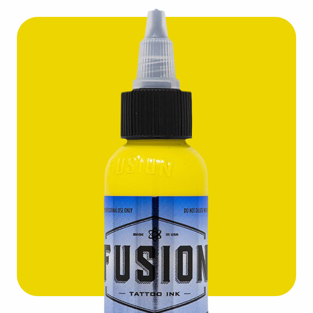 Premium Gradient Yellow 3-Pack Tattoo Ink Set - 1oz Bottles for Professional Tattoo Artists - Perfect for Realism, Watercolor & Neo-Traditional Tattoos