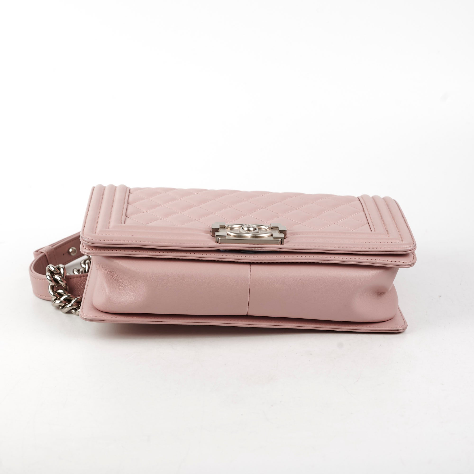 Chanel Old Medium Quilted Boy Bag in Pink - 21 Series Luxury Handbag for Women | Perfect for Parties, Dating & Special Occasions