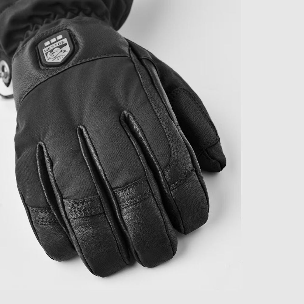 Hestra Heater Gauntlet Ski Gloves - Electric Heated Gloves for Men & Women - Waterproof & Windproof Winter Gloves for Skiing, Snowboarding & Cold Weather Activities