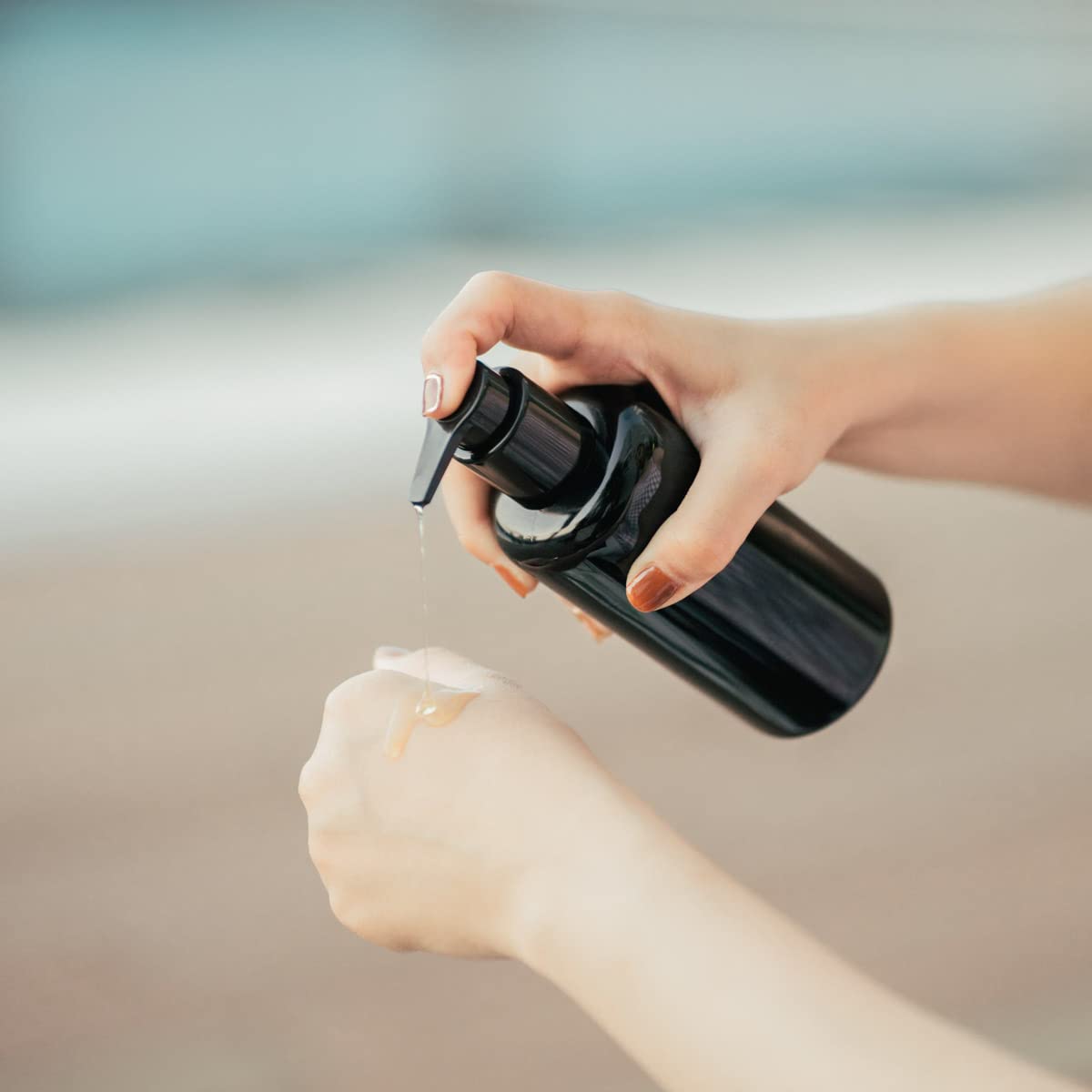 Infinity Jars 10-Pack Black UV Glass Soap Dispenser Bottles - 200ml (6.8oz) Refillable for Kitchen, Bathroom & Hand Lotion | Dish Soap & Hand Wash Dispenser | Eco-Friendly Home & Office Use