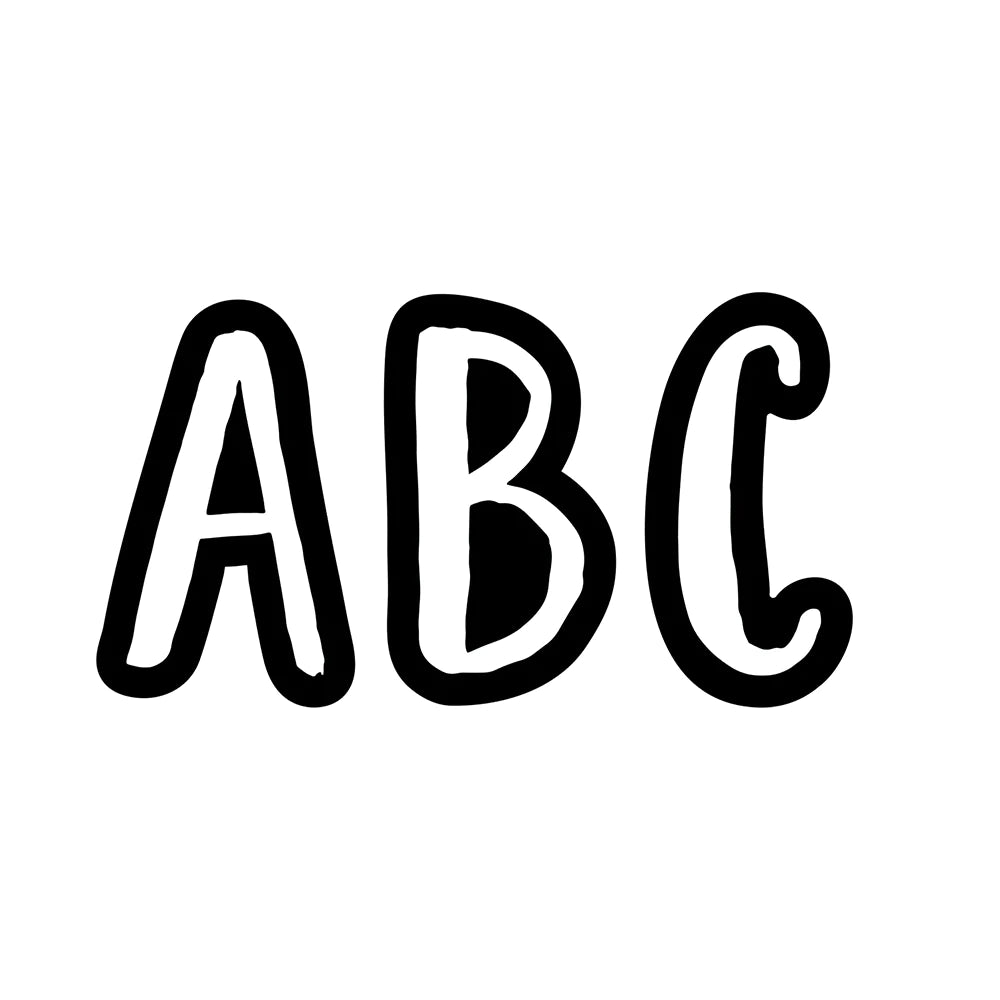 Bold & Bright Classroom Café 2 Letter Stickers - Colorful Alphabet Labels for Bulletin Boards, DIY Projects & School Supplies - Perfect for Teachers, Students & Craft Enthusiasts
