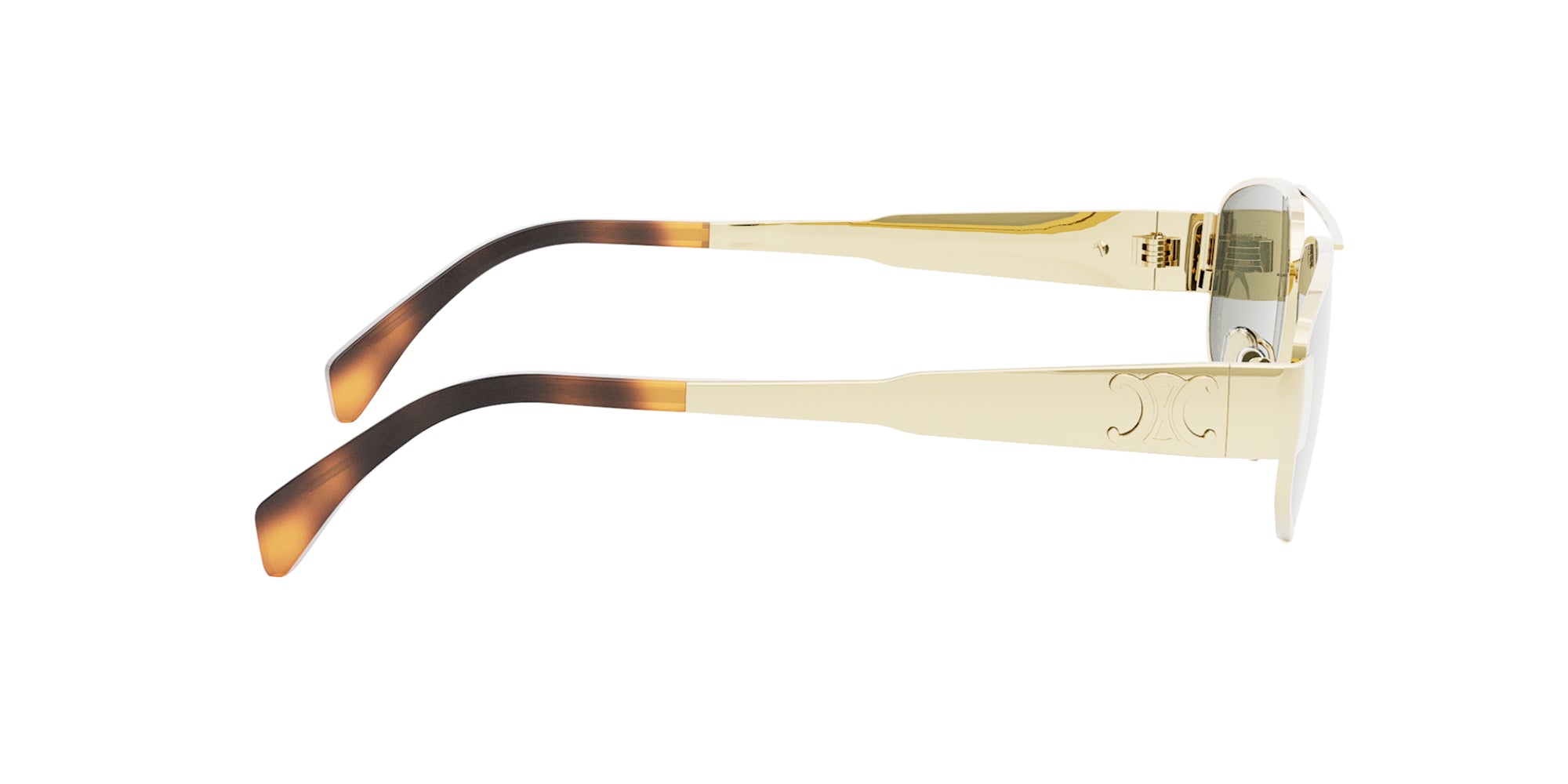CELINE Metal Triomphe CL40281U Sunglasses - Luxury Designer Shades for Women - Perfect for Outdoor Activities & Fashion Statements