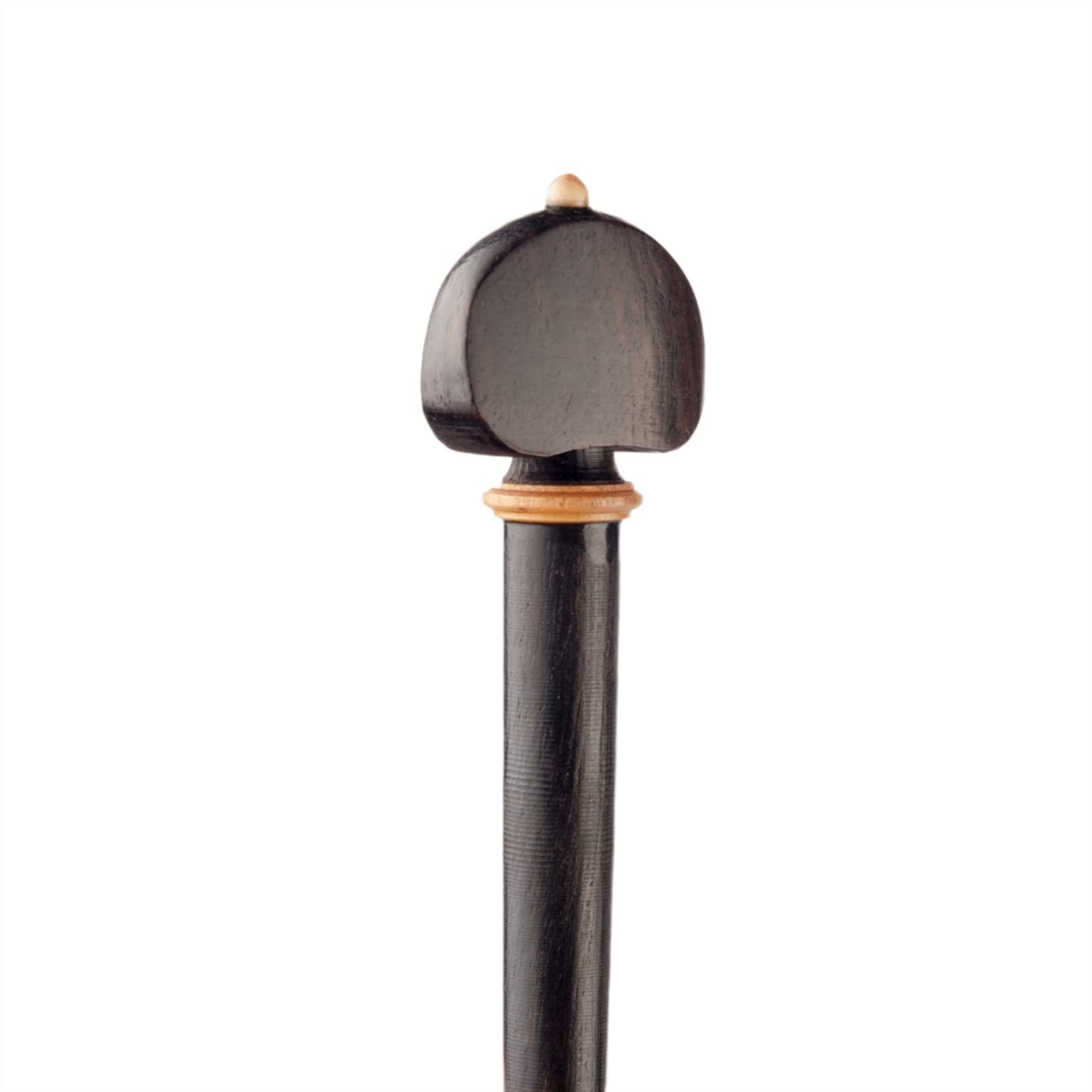 4 PCS Ebony Violin Tuning Pegs + 1 Pcs Endpin with Wood Decoration - Premium Violin Accessories for DIY Repair & Maintenance - Perfect for Violinists, Music Students & Instrument Care