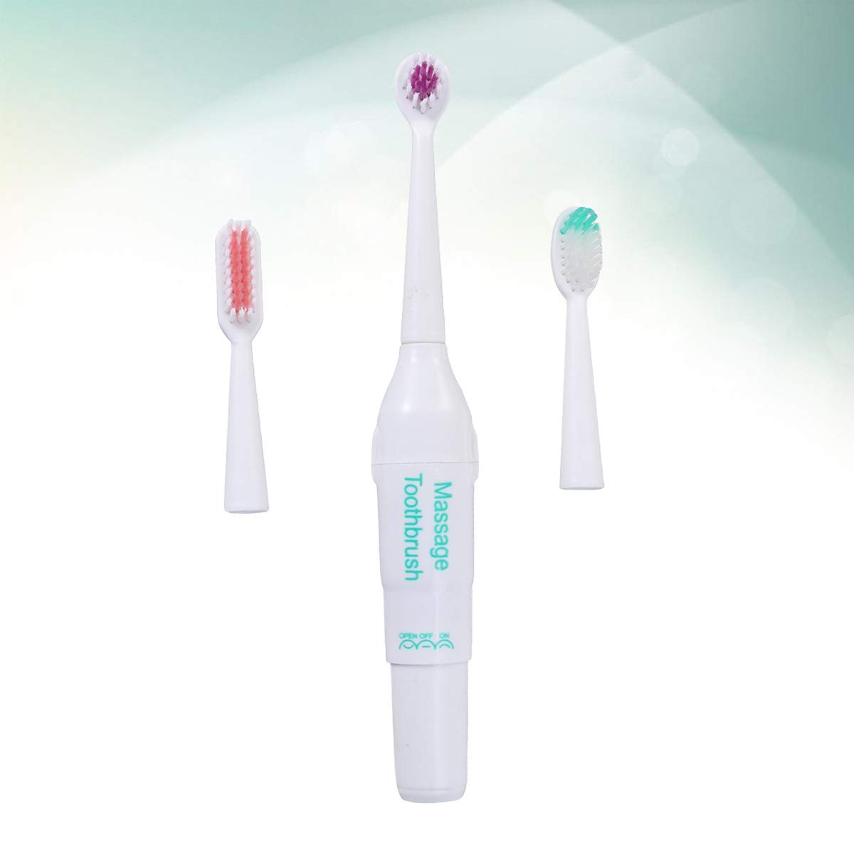 POPETPOP Electric Toothbrush for Dogs & Cats - Pet Dental Care Kit with Soft Bristles, Teeth Cleaner for Small & Large Pets (Battery Not Included) - Perfect for Daily Oral Hygiene & Fresh Breath at Home