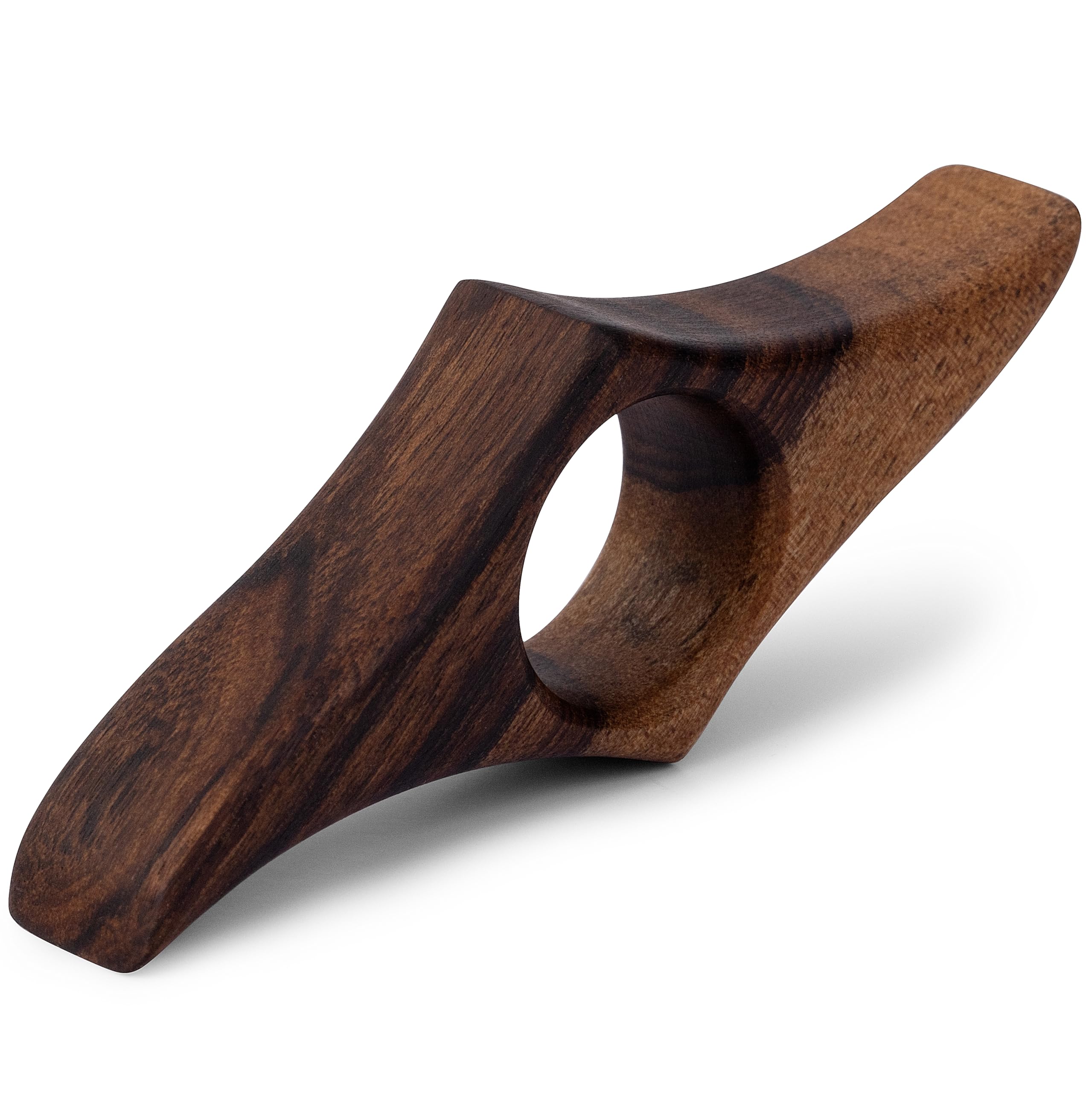 Handmade Walnut Wood Book Page Holder - Natural Thumb Bookmark for Readers | Unique Reading Accessories, Book Lover Gifts & Literary Present | Perfect for Novels, Journals & Bible Study (Large Size)