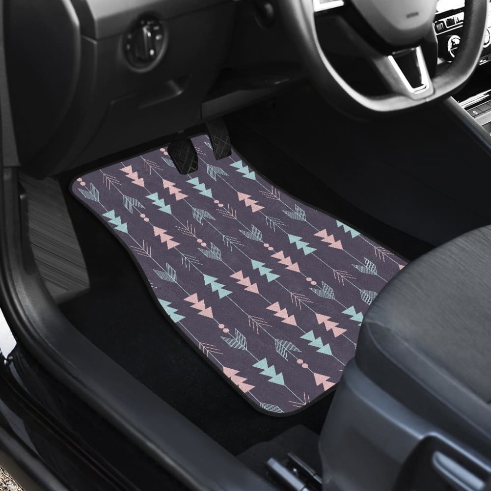 Boho Arrows Car Floor Mats - Non-Slip, Waterproof, Custom Fit for Cars, SUVs & Trucks - Perfect for Road Trips, Daily Commutes & Outdoor Adventures