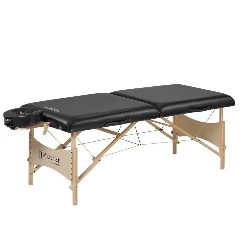30'' Balboa Portable Massage Table with Adjustable Height & Ambient Light - Professional Foldable Massage Bed for Home, Spa, or Physical Therapy Sessions