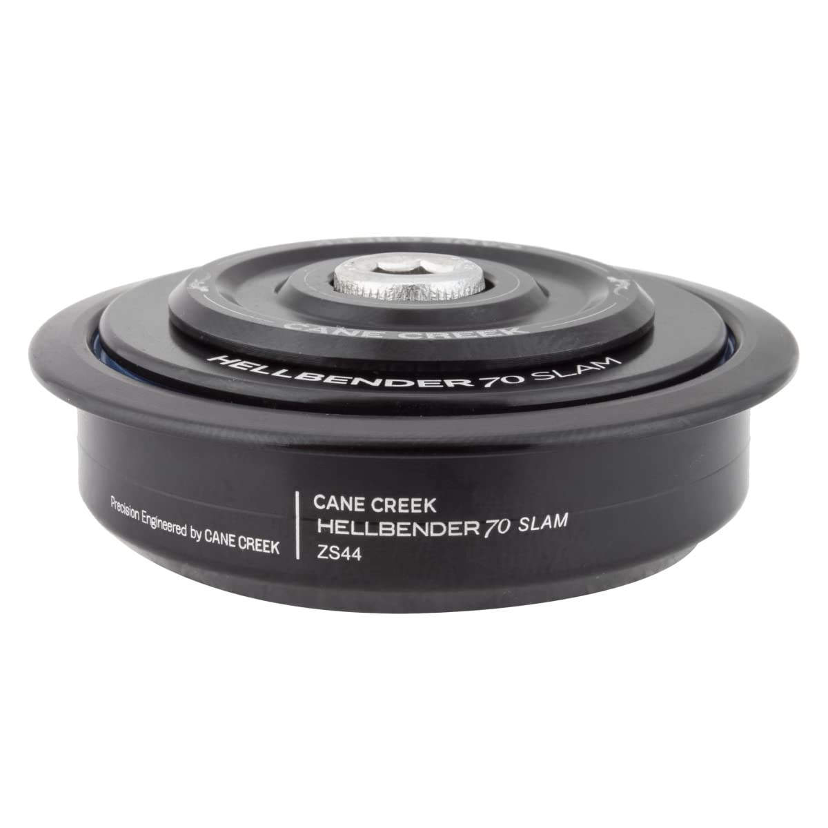 Cane Creek Hellbender 70 Slam Upper Headset - ZS44/28.6/H2, Black | Premium Bike Headset for Mountain & Road Bikes | Smooth Steering & Durable Performance