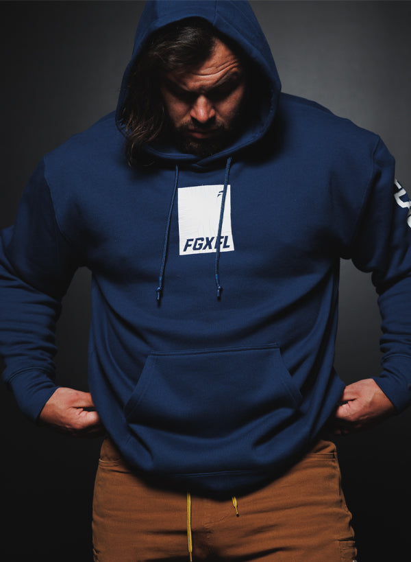 Knockout Navy Sweatshirt for Men & Women - Comfortable Casual Wear for Gym, Workout & Everyday Use
