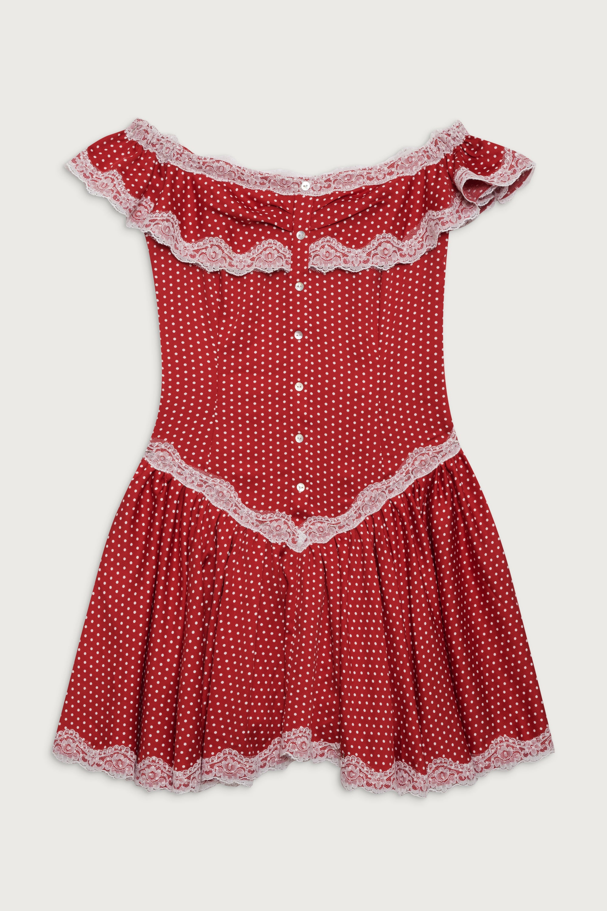 Charli Mini Dress - Stylish Scarlet Dot Floral Print Summer Dress for Women | Perfect for Parties, Dates & Casual Outings