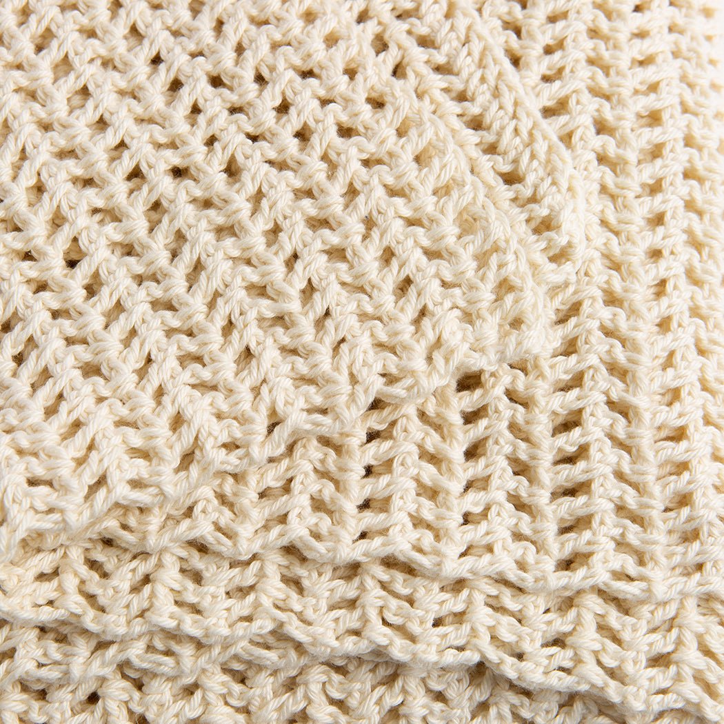 DIY Crochet Fishnet Scarf Kit for Beginners - Soft Yarn & Hook Included - Perfect for Winter Fashion, Boho Style & Gift Giving