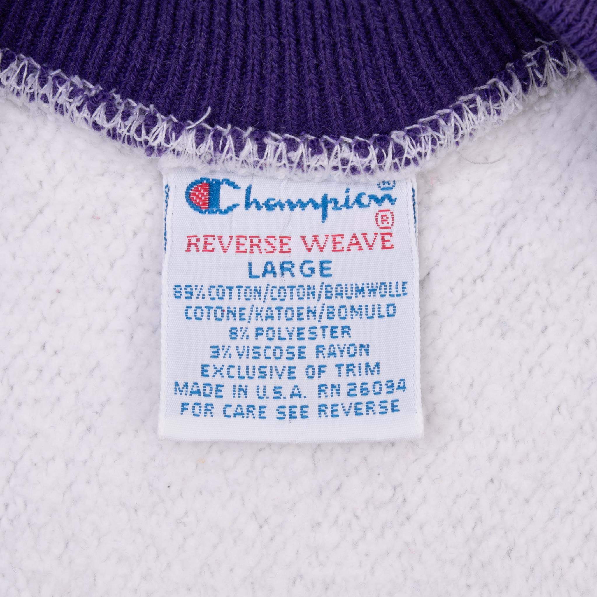 Vintage Champion Reverse Weave Spellout Grey Sweatshirt 1990s Large - Made in USA - Retro Streetwear for Men & Women - Perfect for Casual Outfits, Gym, and Lounge Wear
