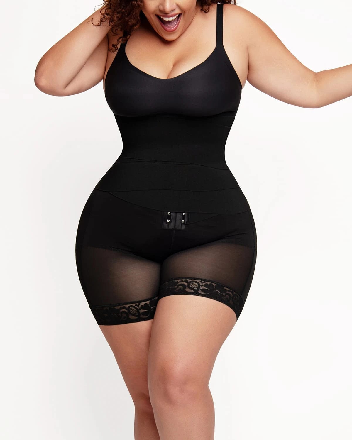 AirSlim® 2-in-1 High Waisted Booty Lift Shaper Shorts for Women - Tummy Control Shapewear & Butt Lifting Underwear - Perfect for Workout, Yoga, and Everyday Wear
