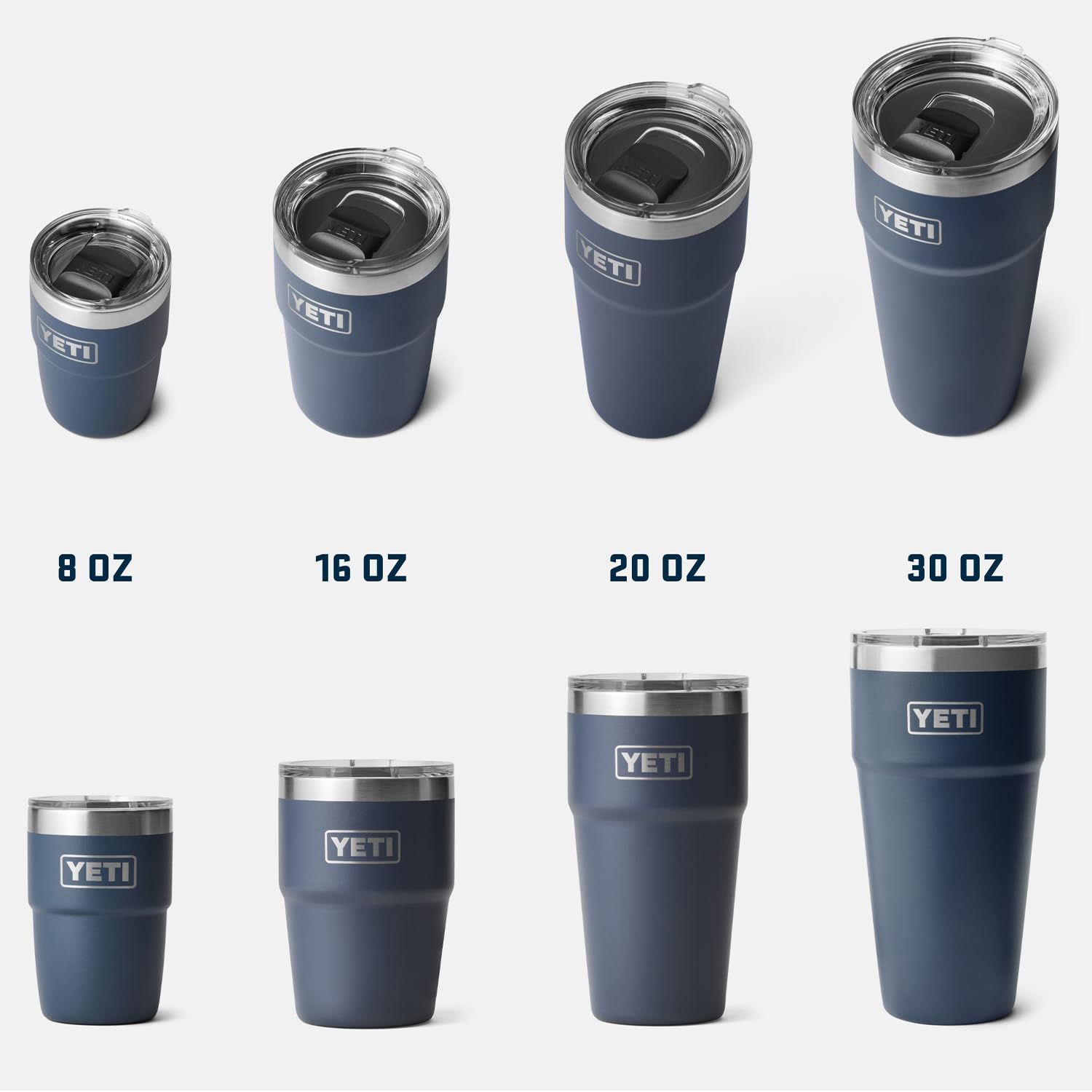 YETI Rambler 30 oz Stainless Steel Vacuum Insulated Tumbler with MagSlider Lid - Stackable, Leakproof for Coffee, Tea & Cold Drinks - Perfect for Camping, Office & Outdoor Adventures