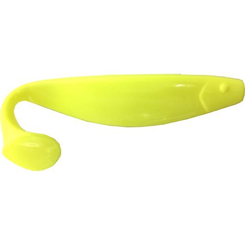Blue Water Candy Rock Fish Candy 20oz Mojo Lure with 9-Inch Swimbait Shad Body - Grinning Gus - Saltwater Fishing Lure for Bass, Stripers & Game Fish