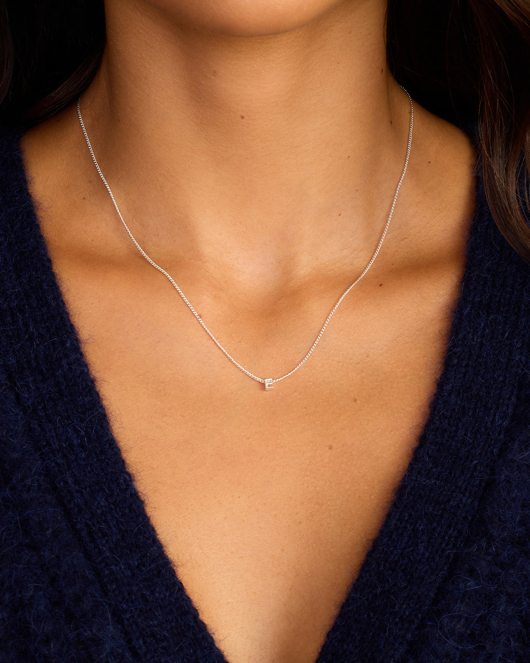 Wilder Mini Alphabet Necklace - Personalized Initial Pendant Jewelry for Women | Perfect Gift for Birthday, Anniversary & Everyday Wear
