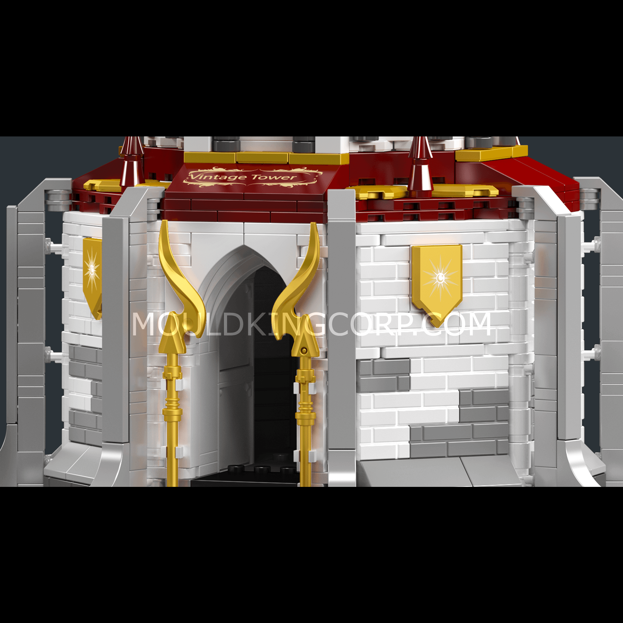 Mould King 16055 Medieval Lighthouse Building Set - 2,199 Pcs Castle Brick Model Kit for Adults & Teens | Perfect for Home Decoration, Gift Ideas & Collectors Display