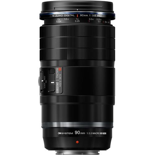 OM SYSTEM 90mm F3.5 Macro IS PRO M.Zuiko Digital ED Lens for Micro Four Thirds Cameras - Perfect for Close-Up Photography, Product Shooting & Nature Macro Shots