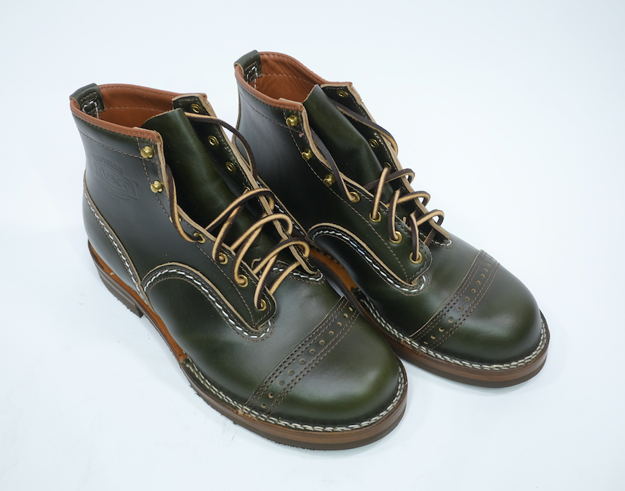 Wesco Boots X The Shop Vancouver Brockie Jobmaster Work Boots - Durable Leather Safety Boots for Construction, Logging & Heavy Duty Work
