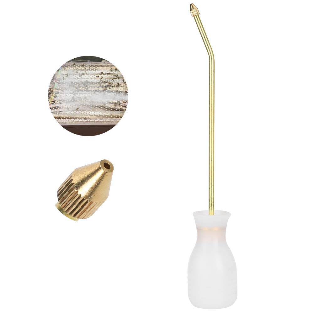 Professional Beekeeping Powder Blower with Long Copper Tube - Multi-Purpose Pest Control Sprayer for Gardening & Agriculture | Ideal for Wasp, Beehive & Crop Protection