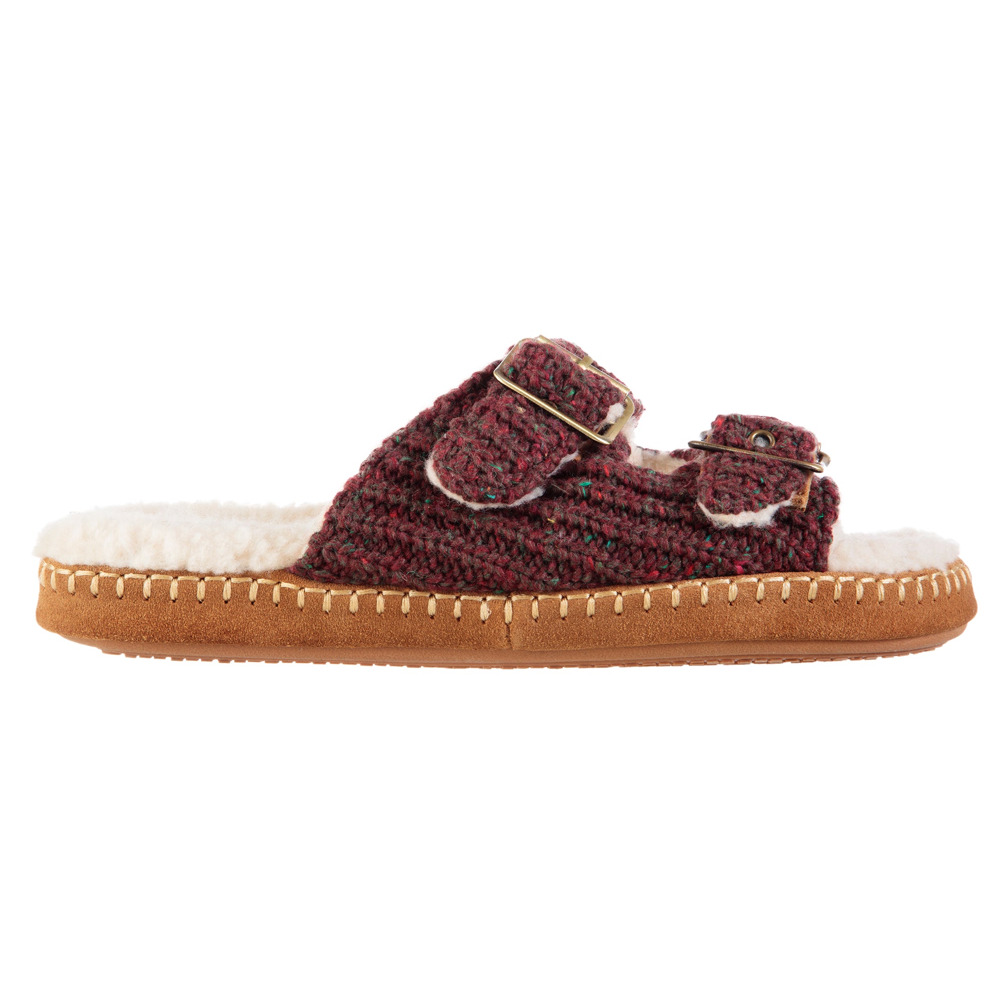 Women's Comfortable Camden Double Buckle Slide Sandals with Cloud Cushion® Technology - Perfect for Casual Wear, Beach & Summer Outfits