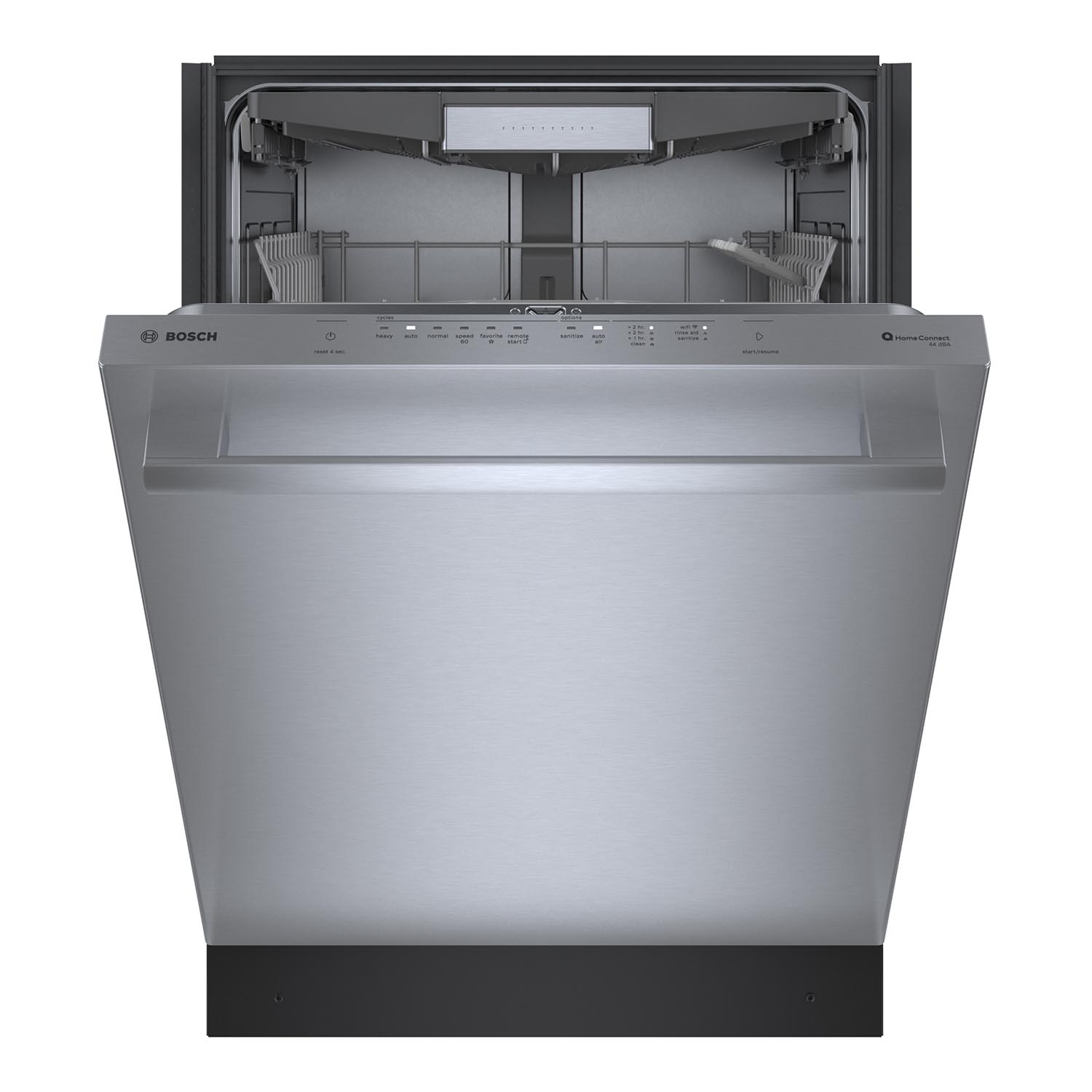 Bosch Stainless Steel 24 Inch Smart Dishwasher with Home Connect & Third Rack - Energy Efficient, Ultra Quiet for Kitchens, Apartments, and Open Concept Homes
