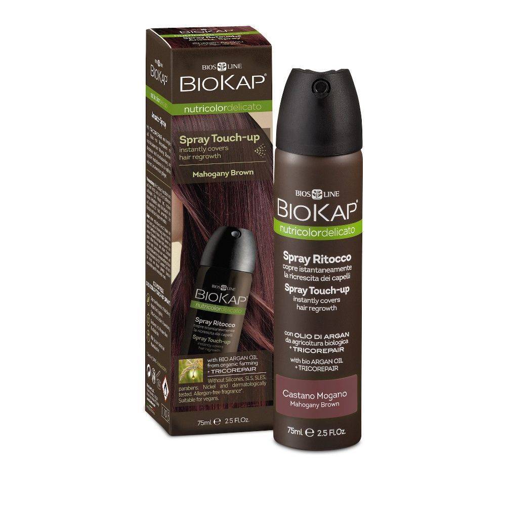 BIOKAP DELIC Touch Up Spray - Root Concealer for Gray Hair & Thinning Hair - Quick & Easy Hair Color Touch Up for Men & Women - Perfect for Home Use, Travel & Everyday Styling