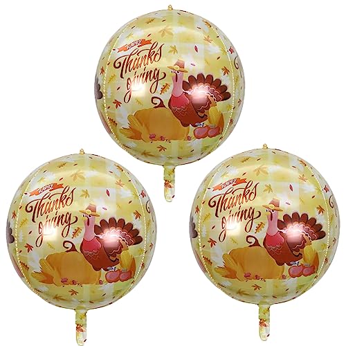 Thanksgiving Turkey Balloons 4d