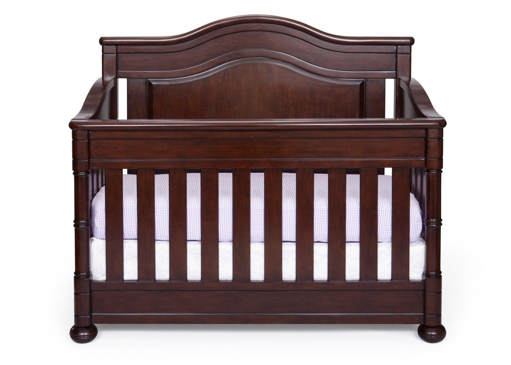 Hanover Park Convertible Crib with Mattress - 4-in-1 Baby Crib to Toddler Bed, Daybed & Full-Size Bed - Safe & Durable Nursery Furniture for Newborns & Toddlers - Perfect for Baby Rooms & Nursery Decor