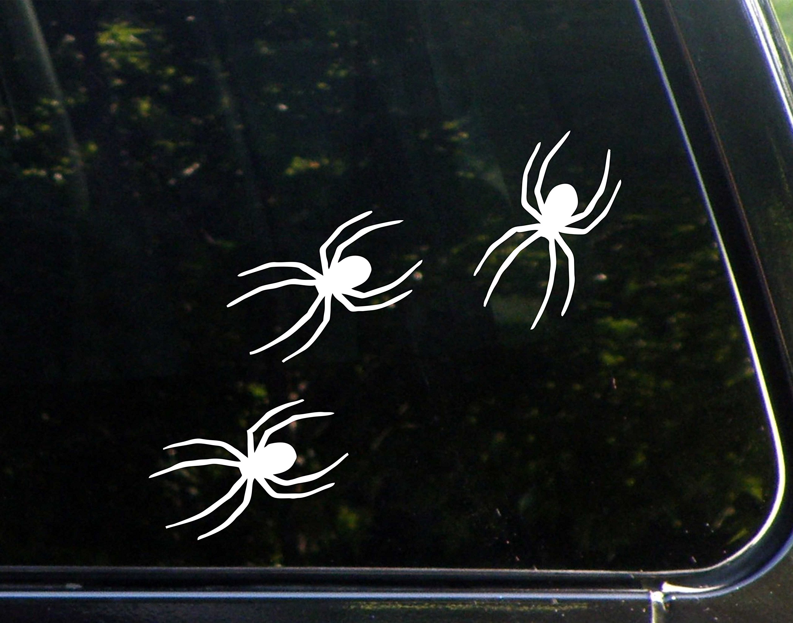 3-Pack Spider Vinyl Die Cut Decals (3.5