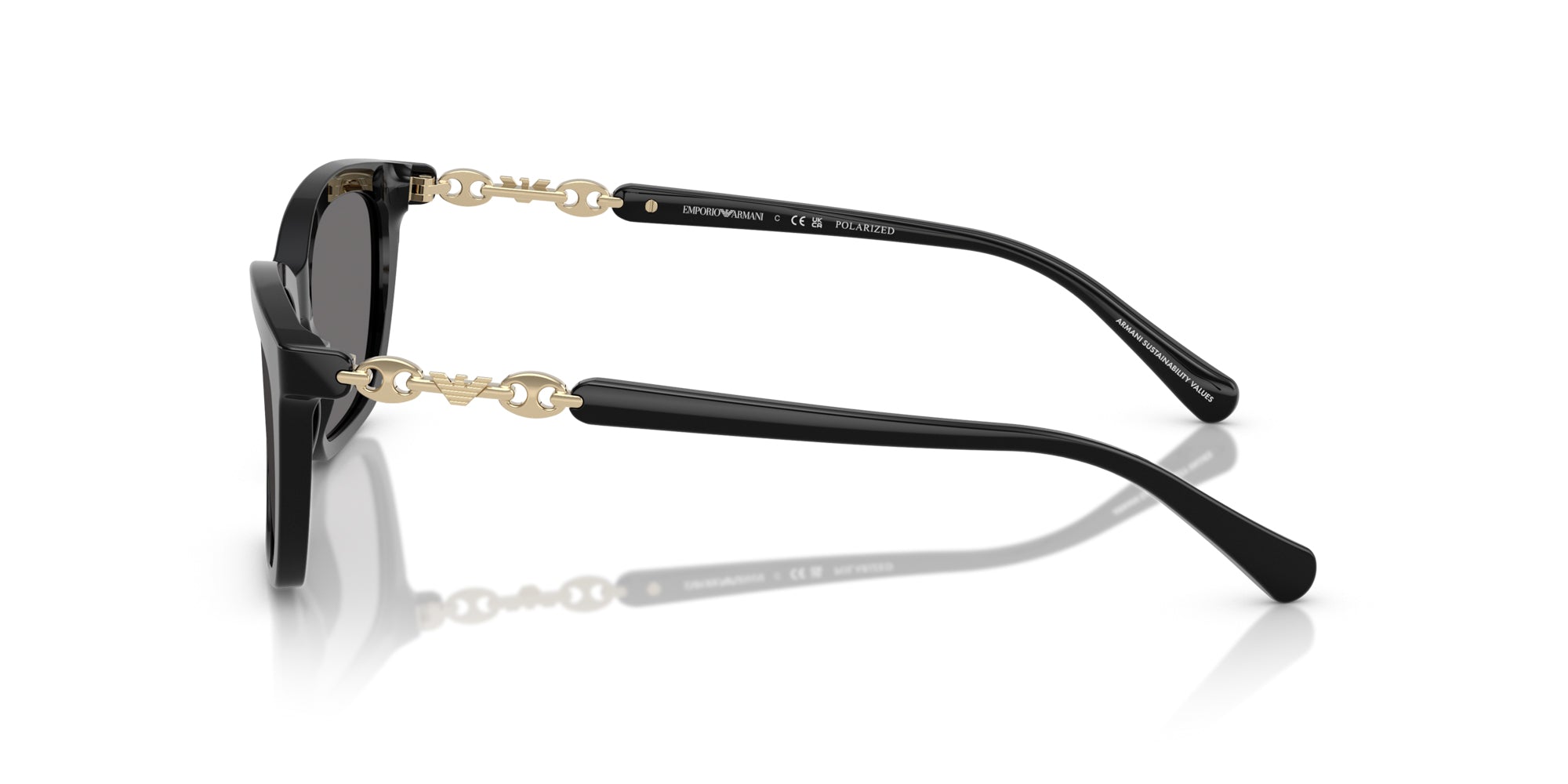 Emporio Armani EA4238 Sunglasses - Polarized UV Protection - Luxury Fashion Shades for Men & Women - Perfect for Driving, Beach & Outdoor Activities