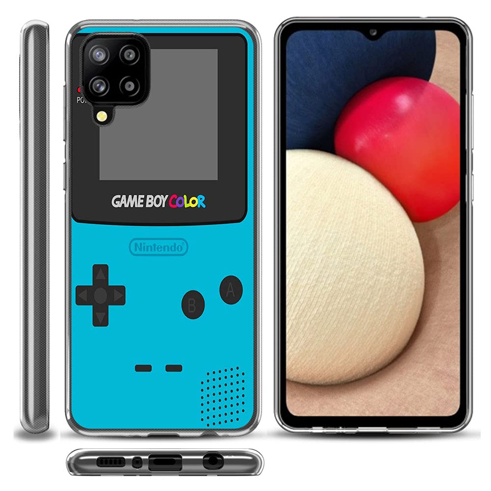 La Belle Clear Slim TPU Gel Case for Samsung Galaxy A42 5G - Shockproof Flexible Protective Phone Cover for Gameboy #B Design | Perfect for Gaming, Daily Use & Travel Protection