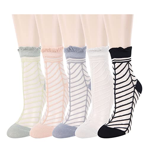 5 Pack-frilly Stripe