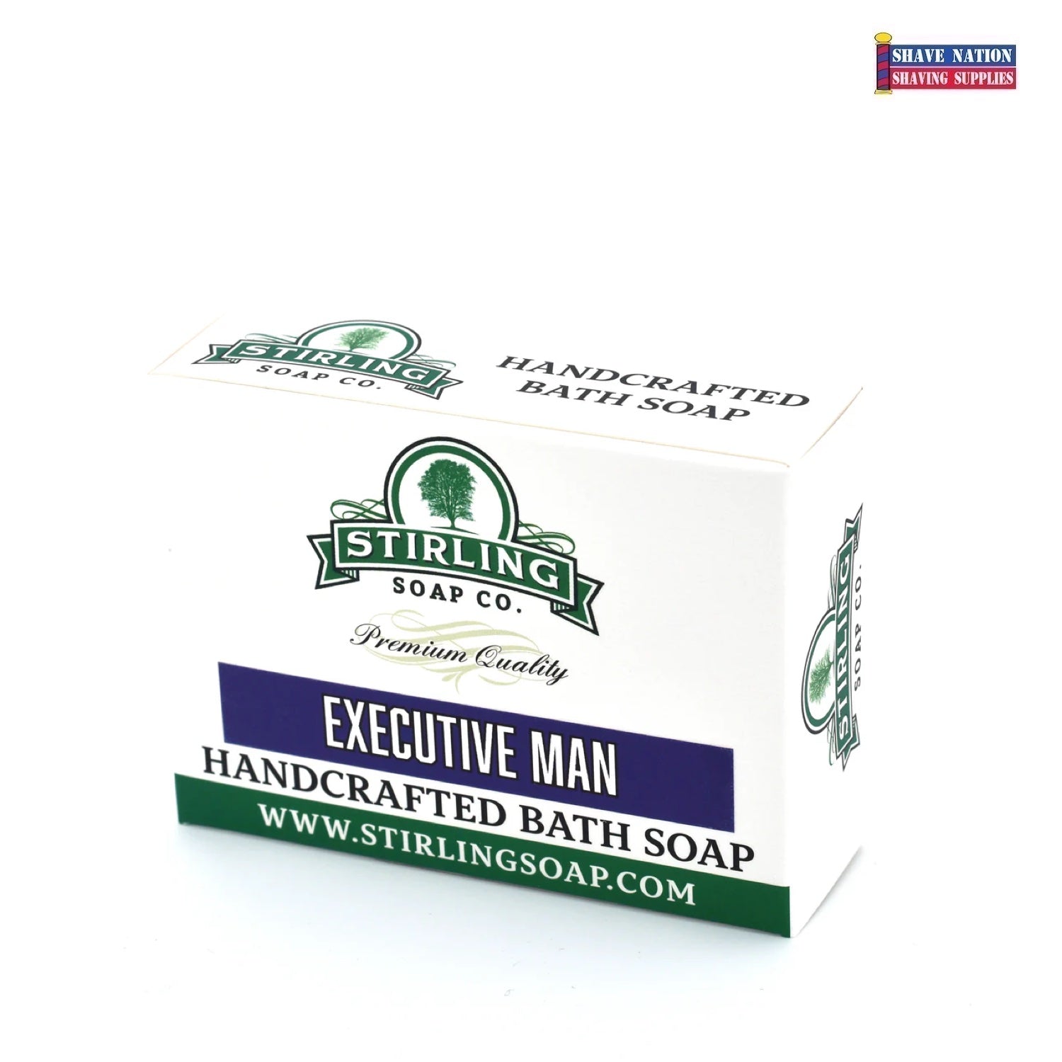 Stirling Soap Co. Handcrafted Natural Bath Soaps for Men & Women - Luxury Moisturizing Bar Soap for Dry Skin, Gift Sets, Spa & Home Use