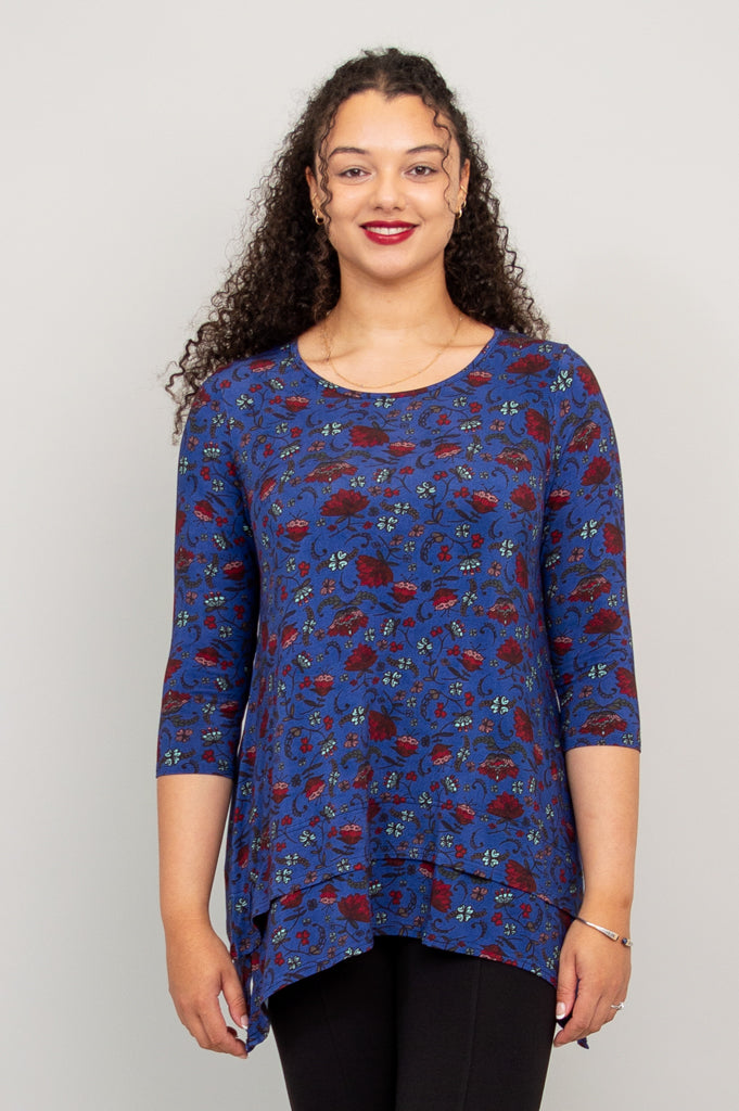 Kindness Tunic Top - Soft Bamboo Fabric Folkloric Blouse for Women | Perfect for Boho Style, Summer Outfits & Casual Wear