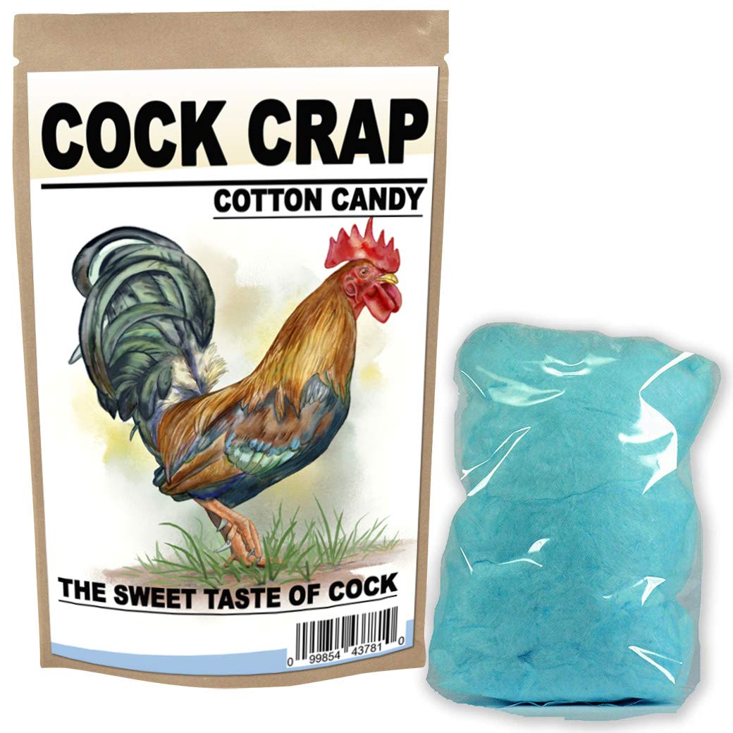 GearsOut Vintage Rooster Design Cotton Candy - Gluten-Free Novelty Candy for Women, Blue, 3oz - Perfect for Birthday Parties, Baby Showers & Unique Gifts