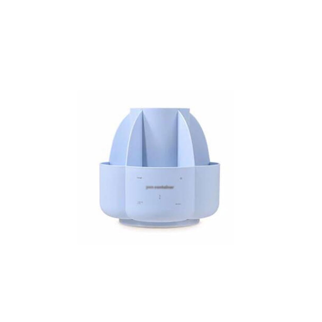 Stylish Rotating Pen Holder - Large Capacity Plastic Desk Organizer for Office & School Supplies | Perfect for Countertop, Desk, and Workspace Organization
