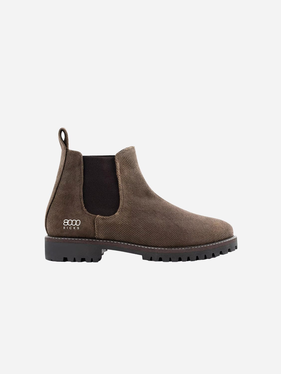 Vegan Hemp Chelsea Boots for Men - Dark Brown Eco-Friendly Ankle Boots | Perfect for Casual Wear, Outdoor Adventures & Sustainable Fashion