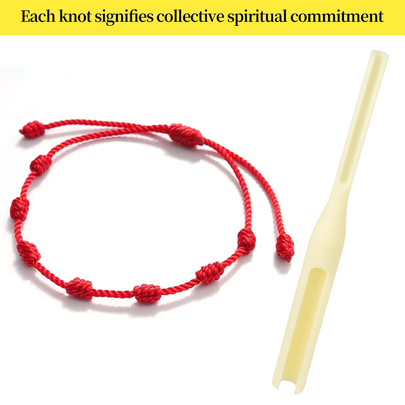 CATOSUM Rosary Cord Knotting Tool - Essential Rosary Making Supplies & Bead Knot Tying Kit for DIY Religious Jewelry - Perfect for Crafting Prayer Beads, Catholic Rosaries, and Spiritual Gifts