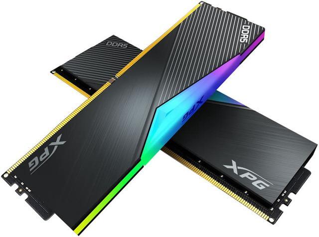 ADATA Lancer Blade RGB 32GB (2x16GB) DDR5 6000MHz CL30 Gaming RAM - High Performance Desktop Memory for PC Builds, Streaming & Content Creation