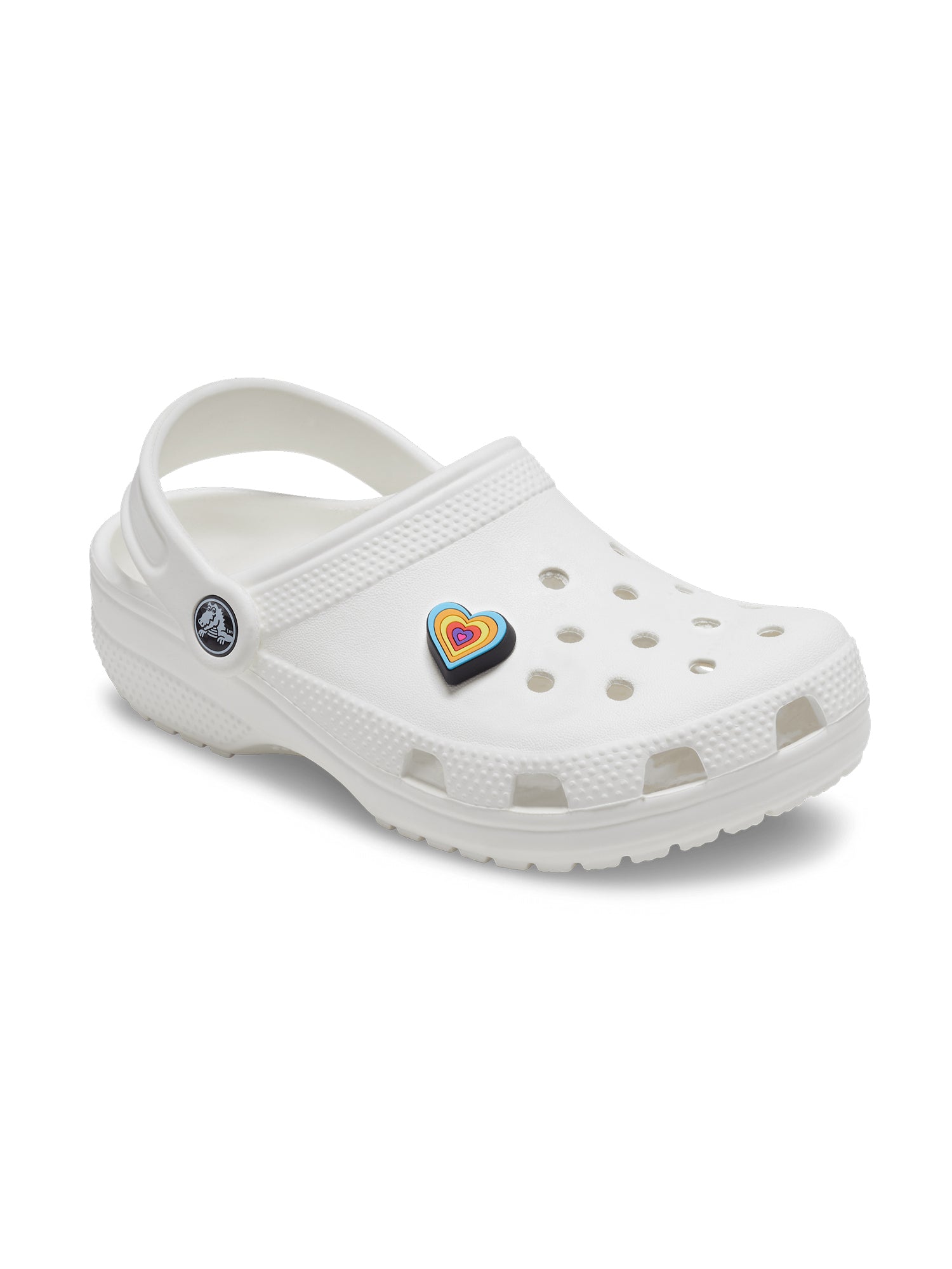 Crocs Jibbitz 70's Heart Charms - 10 Pack Shoe Accessories for Crocs Clogs & Sandals - Fun & Customizable Decor for Kids & Adults - Perfect for Parties, Gifts & Everyday Wear