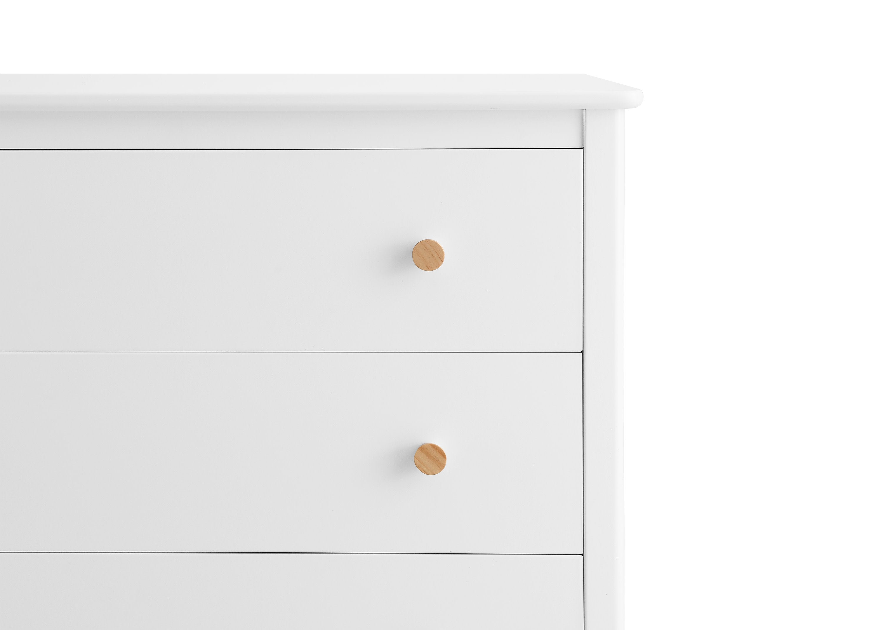 Casey 3 Drawer Dresser - Wooden Bedroom Chest of Drawers for Storage | Perfect for Bedroom, Nursery, or Closet Organization