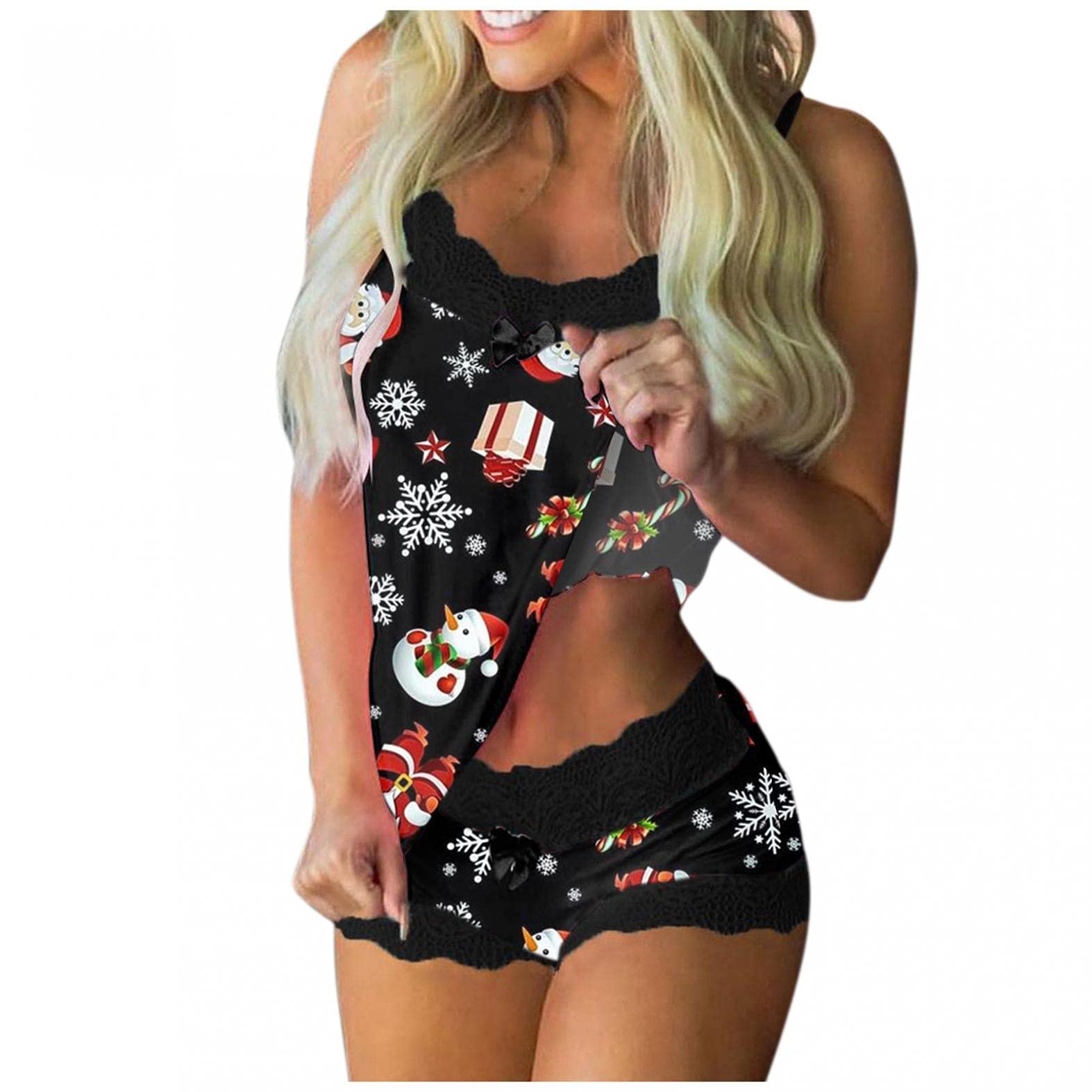 Sexy Lace Chemise Lingerie for Women - Masbird Naughty Lingerie Set with Lace Details, Perfect for Valentine's Day, Christmas & Romantic Nights