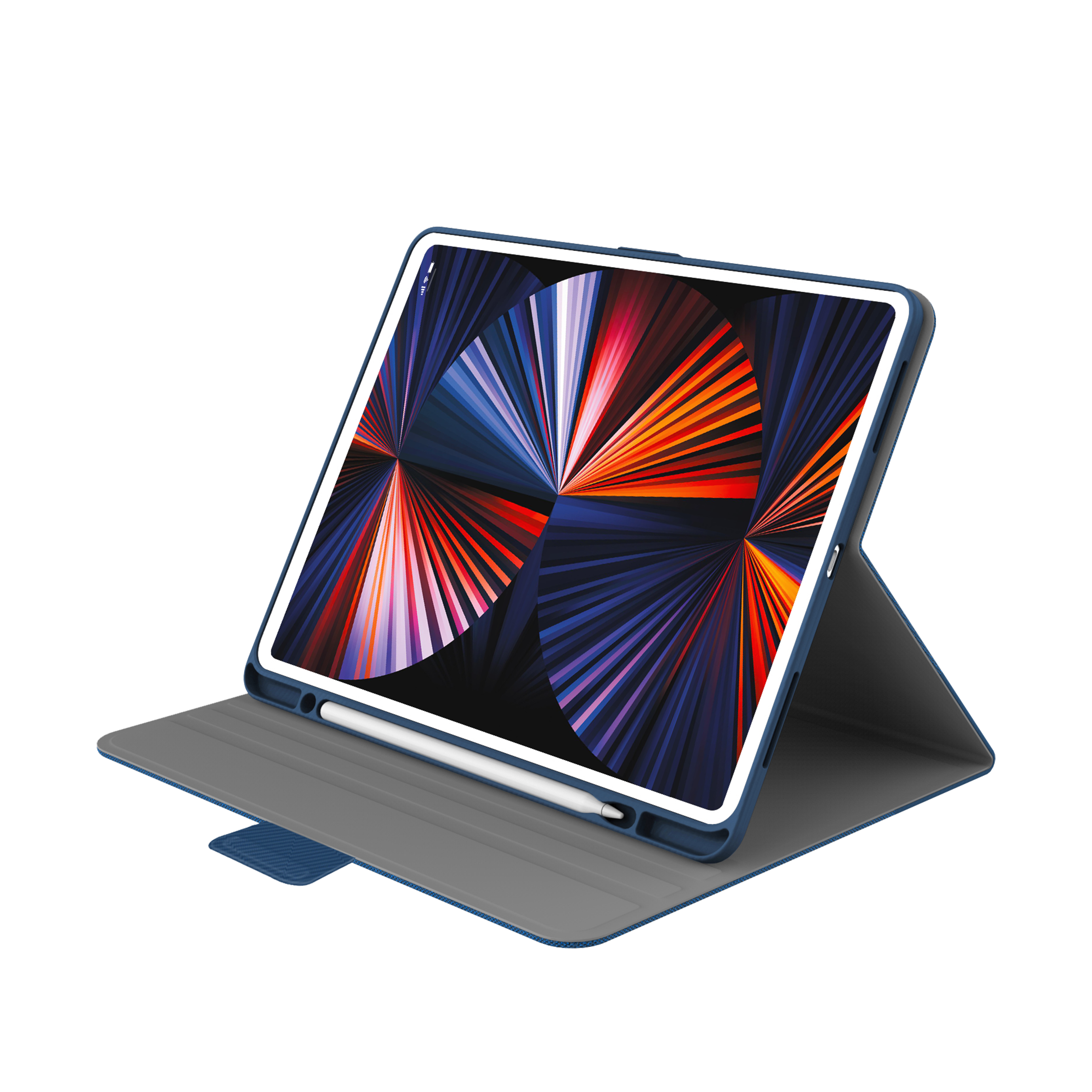 Slim Protective Case for iPad Air 11 (M2 6th Gen) & iPad Air 10.9 (4th/5th Gen) & iPad Pro 11 (1st-5th Gen) - Navy Blue - Lightweight Durable Cover for Work, Travel & Daily Use